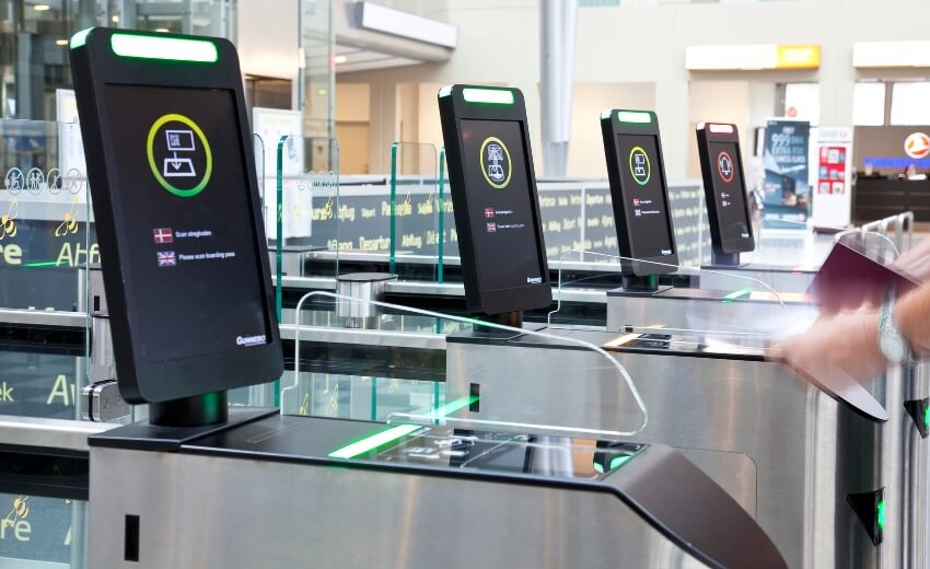 Billund Airport improves passenger experience with Gunnebo's automates pre-security gates
