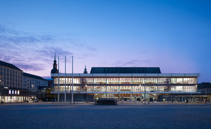 Bosch networked solution ensures security in Dresden's “Palace of Culture”