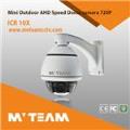 10X optical 720P 1080P outdoor mini-dome camera IP66