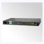 16x100/1000Base-X SFP + 8x10/100/1000Base-T L2/L4 Managed Metro Ethernet Switch (MGSW-24160F)