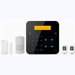 WiFi GSM alarm system-X9, IOS/ Android APP remote control, make phone call, Contact ID, TCP/IP
