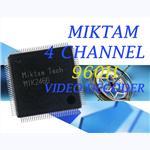 MIKTAM 4 Channel 960H Video Decoders-MIK2466