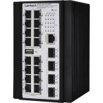 Lantech IPGS-6416XSFP 10GbE Industrial Managed PoE Ethernet Switch