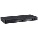 EX49000 Hardened Web-smart 16-port 10/100BASE PoE and 2-port Gigabit Ethernet Switch
