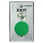 ENFORCER SD-7217-GSBQ request-to-exit plate with audible and visual notification