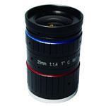 License Plate LPR ITS C mount 1 inch manual iris 25mm 8MP F1.4 compact lens
