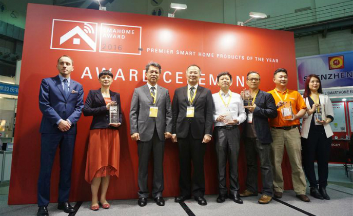 6 winners of SMAhome Award 2016 announced at SMAhome Expo 2016
