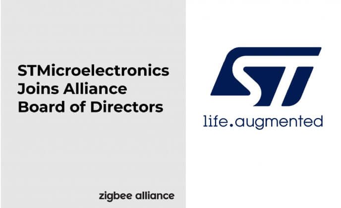 STMicroelectronics joins Zigbee Alliance Board of Directors