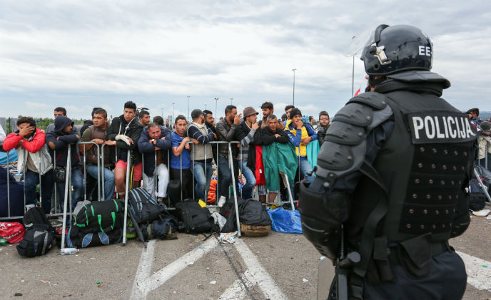 European migrant crisis and the security industry