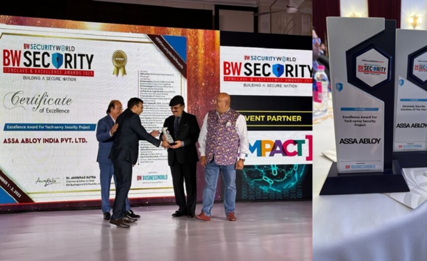 ASSA ABLOY's Incedo access control ecosystem wins two major security awards in India
