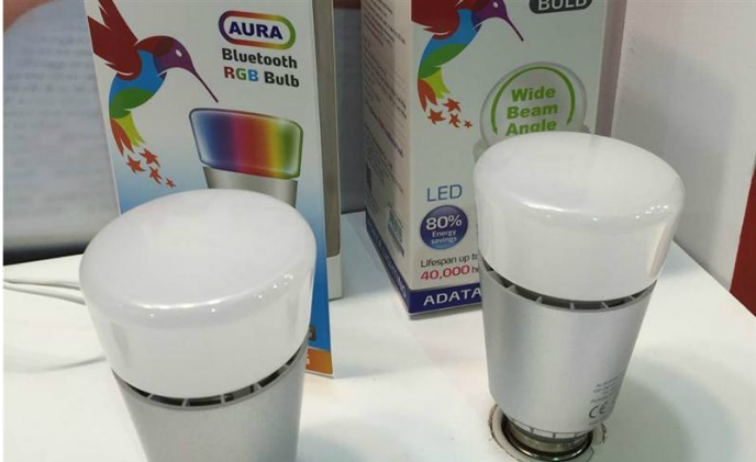 ADATA provides AURA RGB Bluetooth LED bulb
