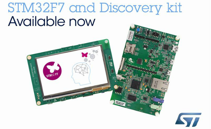 STMicroelectronics begins STM32F7 production of ARM Cortex-M7 microcontrollers