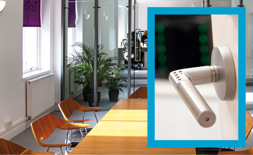 Thirst finds Code Handle an ideal locking solution for server and meeting rooms