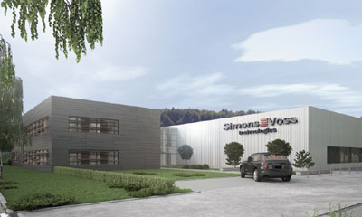 SimonsVoss new production and logistics centre move to Osterfeld, Germany