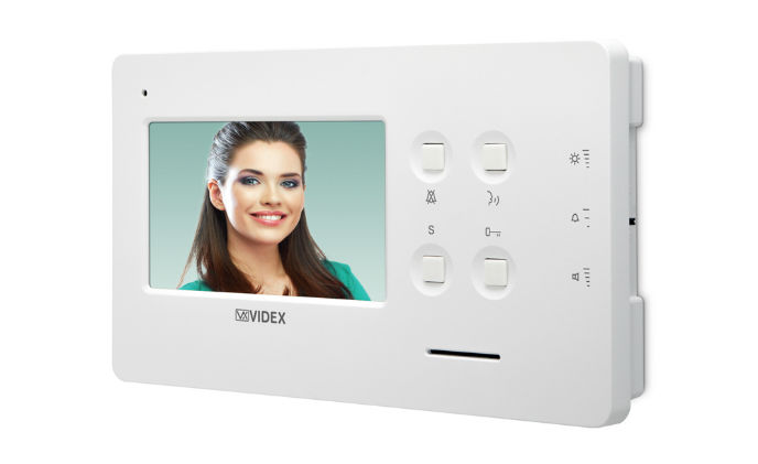 Videx releases new 4.3-inch hands-free video monitors