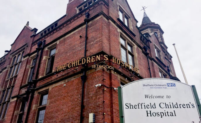 Comelit VIP secures Sheffield Children's hospital