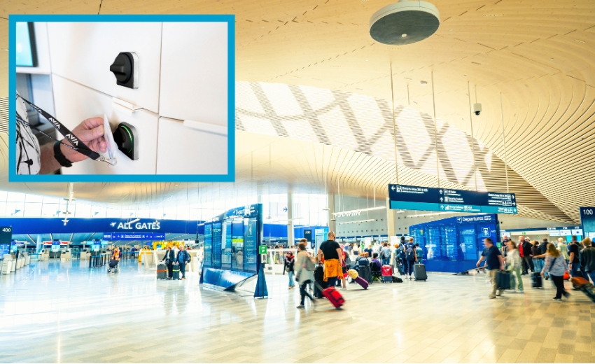 Digital cabinet locks help Helsinki Airport to improve regulatory compliance and passenger safety