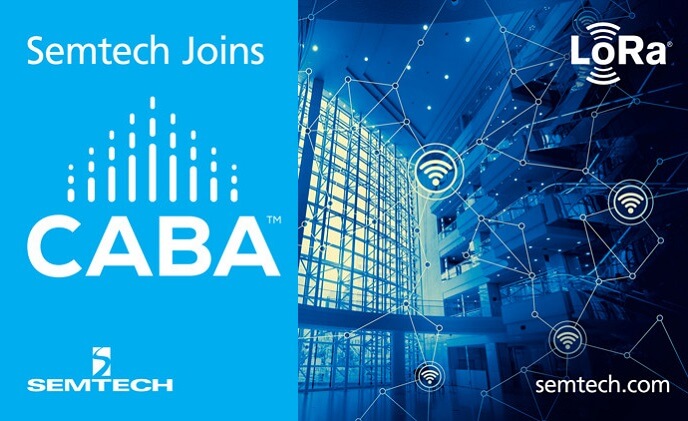 Semtech joins CABA to advance LoRa solutions in smart building and home