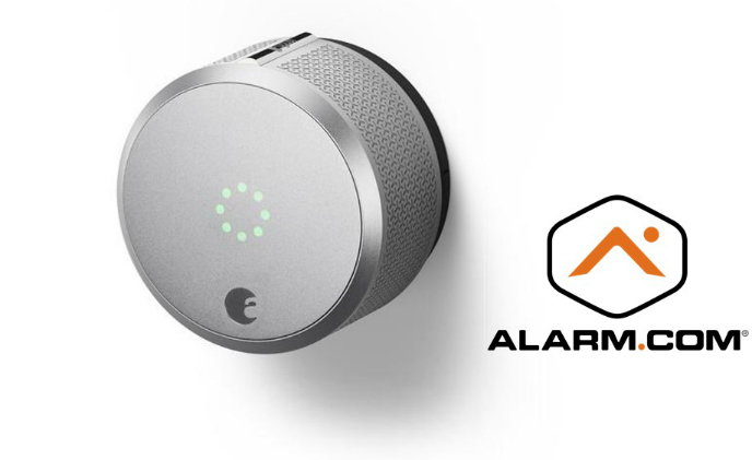 August Smart Lock announces integration with Alarm.com
