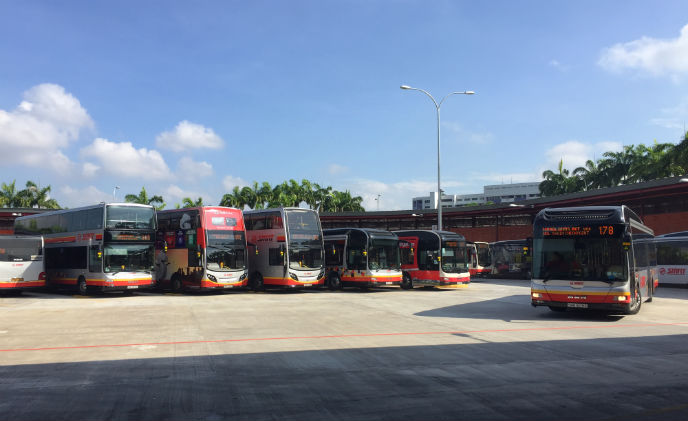 Nedap enables smart bus parking in Singapore