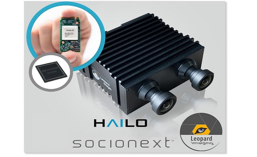 Leopard Imaging collaborates with Socionext, Hailo, and AWS to launch EdgeTuring