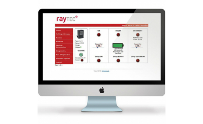 Raytec VARIO IP network illuminators now integrated with web interface