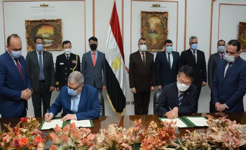 Hanwha Techwin signs MOU with the Ministry of Military Production in Egypt