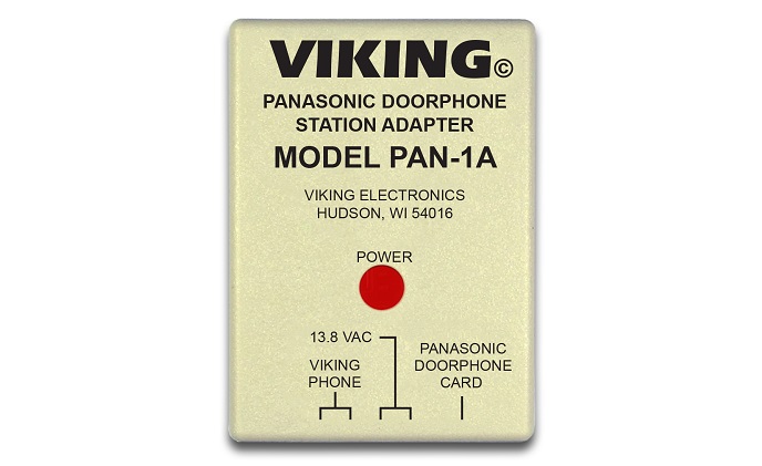 Viking Electronics introduces the PAN-1A door phone station adapter