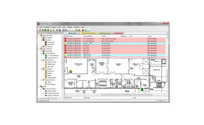 System Galaxy Access Control platform enhancements deliver greater control and situational awareness