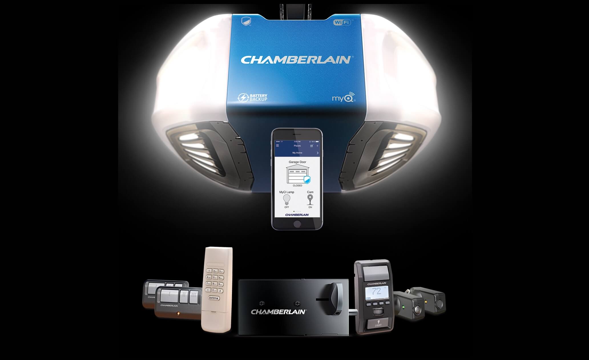 Chamberlain Ultimate Security Bundle increases garage security