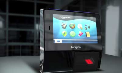 Morpho/Safran launches new biometric access and time terminals