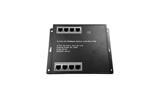CT Links Technology introduces new 9 port FE wall mounted switch