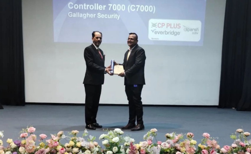 Gallagher Security's Controller 7000 wins Outstanding New Security Product at the India and South Asia OSPAs  
