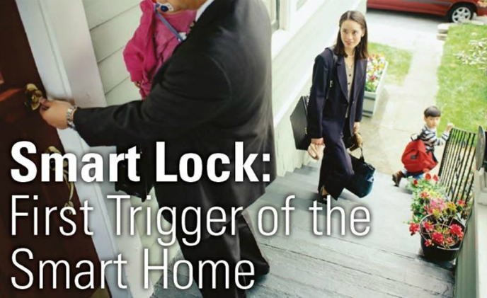 Smart lock: First trigger of smart home with more control and easier integration