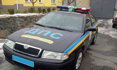 Ukrainian police cruisers are now equipped with robust crime-fighting tools