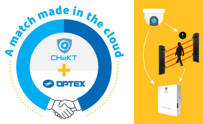 OPTEX partners with visual-verification technology from CHeKT
