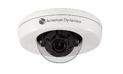 Tyco Security/American Dynamics compact IP mini-domes feature HD