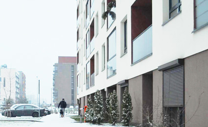 AVTECH solution deployed by Lithuanian parking garage in a residential building