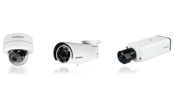 Advanced sensor technology ensures Grundig's 3-megapixel IP cameras 
