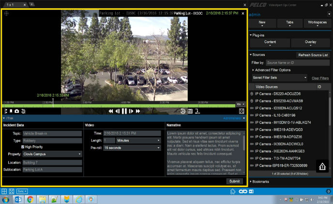 Pelco announces integration of VideoXpert with iView Systems