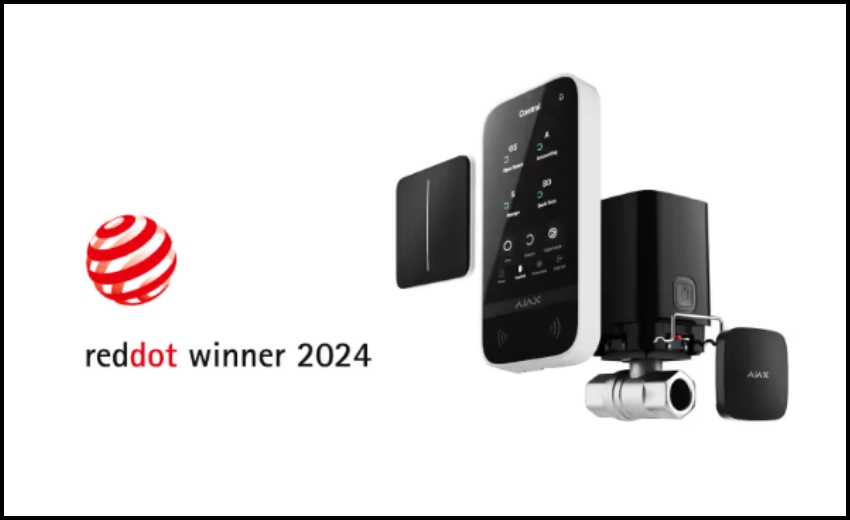 Ajax Systems wins its first Red Dot Awards for security and home automation products
