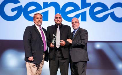 Genetec wins 2014 Axis Communications ADP of the Year Award 