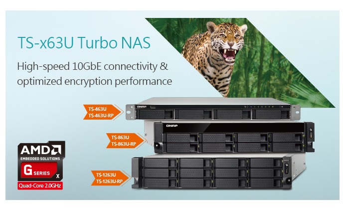 QNAP launches NAS with hardware encryption and 10Gbe switch functionality