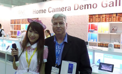 [Secutech 2014] SMAhome Int'l Exhibition live demo gallery of home cameras