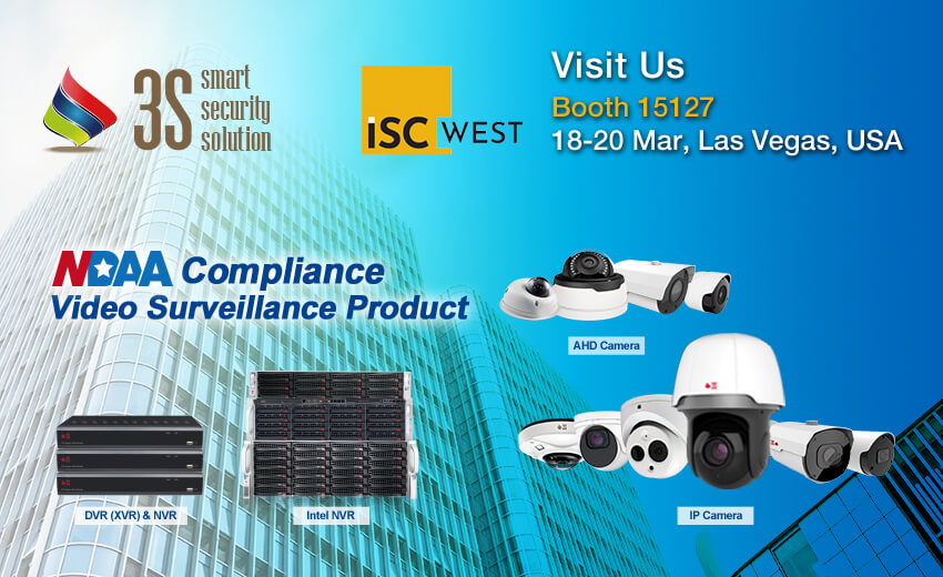 3S to showcase Taiwan-made, NDAA-compliant products at ISC West