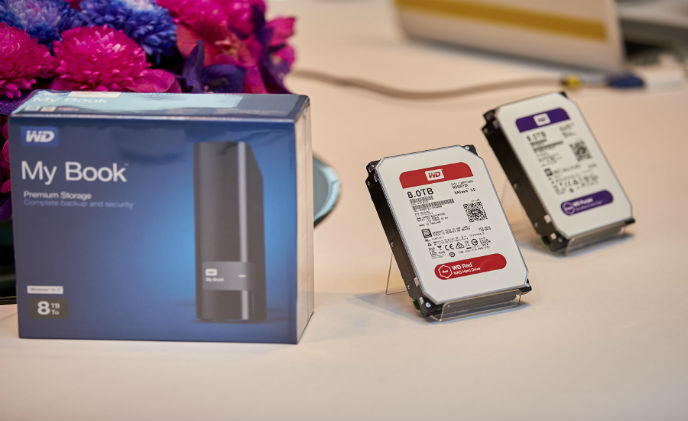 WD expands its hard drives and external storage solutions to 8 TB