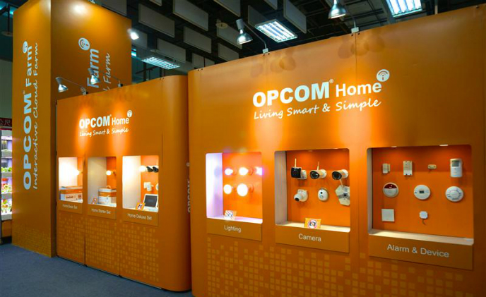 OPCOM showcases OPCOM Home for building an IoT home