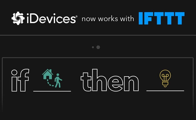 iDevices products now work with IFTTT