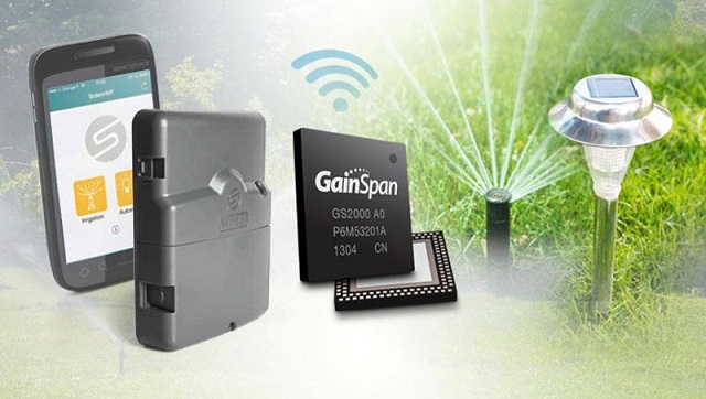 Solem Electronique selects GainSpan low-power Wi-Fi for wireless garden automation systems