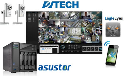 AVTECH announces product Integration with ASUSTOR NAS 